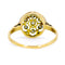 Bague 54 Bague ajourée Art déco en or jaune 18 ct et diamants 58 Facettes BB14C6818C534B3EAE174D2B2788840F