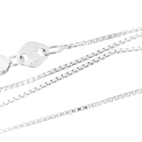 Collier Collier solitaire - Collier en or blanc 18 ct avec diamant 0,45 ct 58 Facettes 11146