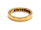 Bague 48 Bague Demi alliance Or jaune Diamant 58 Facettes 1126712CN
