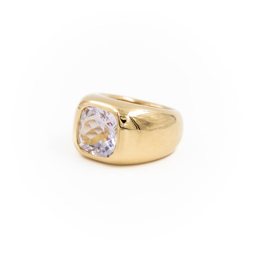 Bague 54 Bague Cocktail Or jaune Améthyste 58 Facettes 1132900CD