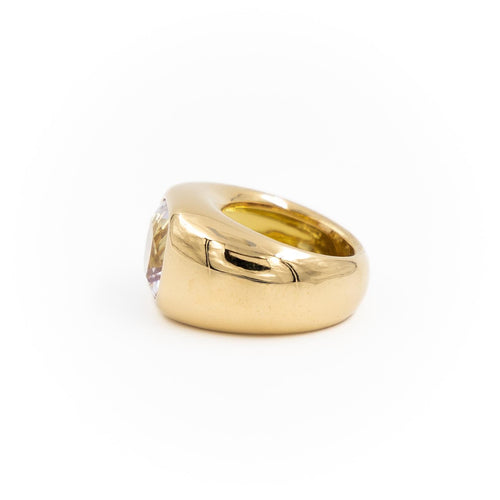 Bague 54 Bague Cocktail Or jaune Améthyste 58 Facettes 1132900CD