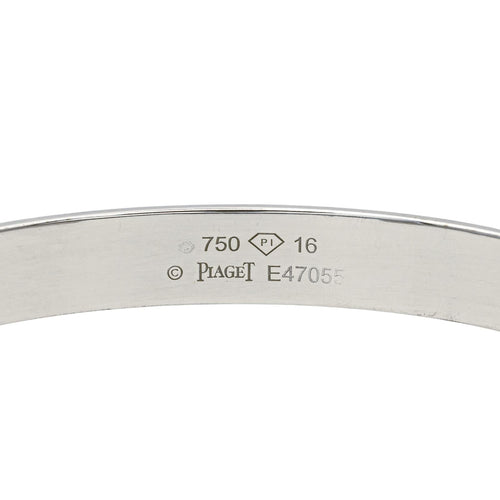 Bracelet Piaget Possession - Bracelet jonc en or blanc avec diamants 58 Facettes 1132946CN