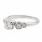 Bague 55 Bague solitaire en or blanc 18 carats et diamants 58 Facettes 1137222CN