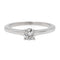 Bague 52 Bague Solitaire Or blanc Diamant 58 Facettes 1137997CN