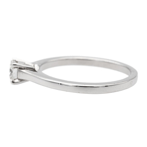 Bague 52 Bague solitaire en or blanc 18 carats avec diamant 0,31 ct 58 Facettes 1137997CN