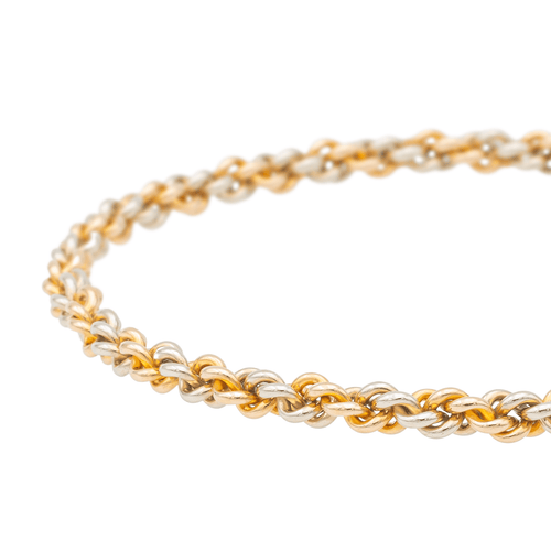 Bracelet Bracelet Or rose, Or blanc 58 Facettes 1140999CN