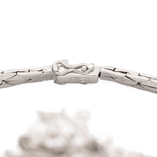 Bracelet Bracelet Vintage Or blanc Diamant, Perle 58 Facettes 1142143CN