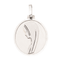 Pendentif Pendentif médaille religieuse en or blanc 18 carats 58 Facettes 1145653CD