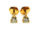 Boucles d'oreilles Boucles d'oreilles Puces Or jaune Diamant 58 Facettes 1152964CD