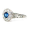 Bague 54.5 Bague en platine avec saphir et diamants taille old mine 58 Facettes 16B712E0CBDC4A77B59363FC703F7CA9