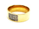 Bague 51 Bague en or jaune et or blanc 18 carats avec diamants 58 Facettes 1161919CN