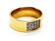 Bague 51 Bague en or jaune et or blanc 18 carats avec diamants 58 Facettes 1161919CN