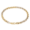 Bracelet Bracelet Maille ovale Or jaune, Or blanc 58 Facettes 1161958CD