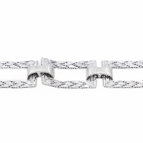 Bracelet Bracelet Art déco Or blanc 58 Facettes 1167351CN