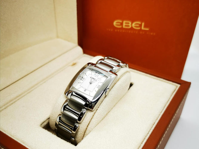 Montre Ebel Brasilia - Montre femme en acier inoxydable 58 Facettes 1175100CN