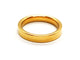Bague 51 Alliance - Bague en or jaune 18 carats 58 Facettes 1178326CD