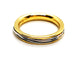 Bague 55 Alliance bicolore - Bague en or jaune et or blanc 18 carats 58 Facettes 1178342CD
