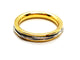 Bague 55 Bague Alliance Or jaune, Or blanc 58 Facettes 1178342CD