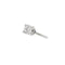 Boucles d'oreilles Boucles d’oreilles puces - Or blanc 18 carats et diamants 0,38 ct 58 Facettes 118