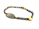 Bracelet Bracelet Gourmette Or jaune, Or blanc 58 Facettes 1180578CD