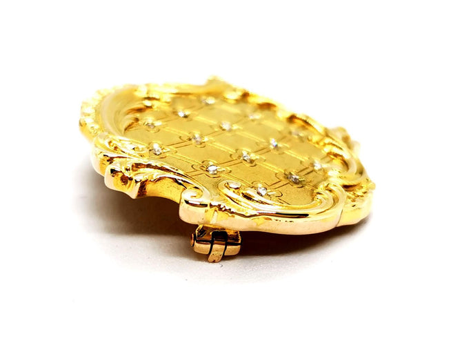 Broche Broche Vintage Or jaune, Or rose Diamant 58 Facettes 1186403CN
