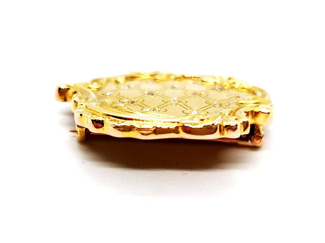 Broche Broche Vintage Or jaune, Or rose Diamant 58 Facettes 1186403CN