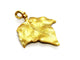 Pendentif Pendentif feuille en or jaune 18 carats 58 Facettes 1186404CN