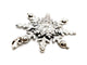 Pendentif Pendentif Flocon Or blanc Diamant 58 Facettes 1186459CN