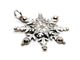 Pendentif JP Megève - Pendentif flocon en or blanc 18 carats et diamants 58 Facettes 1186459CN