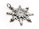 Pendentif Pendentif Flocon Or blanc Diamant 58 Facettes 1186459CN