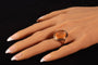 Bague 65 Bague homme intaille ancienne en or jaune 18K et cornaline 58 Facettes 12131-0052