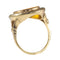 Bague 65 Bague homme intaille ancienne en or jaune 18K et cornaline 58 Facettes 12131-0052