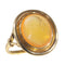 Bague 65 Bague homme intaille ancienne en or jaune 18K et cornaline 58 Facettes 12131-0052