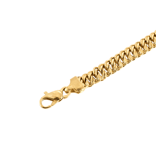 Bracelet Bracelet maille américaine fine en or jaune 18 carats 58 Facettes BO/240036/