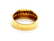 Bague 51.5 Bague en or jaune 18 carats pavée de diamants 58 Facettes 1241182CN