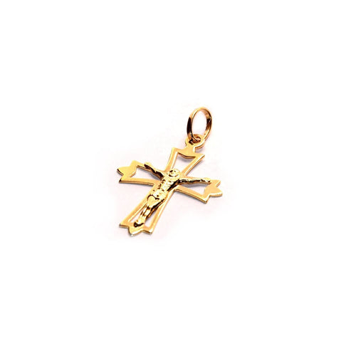 Pendentif Croix avec Christ - Pendentif en or jaune 18k 58 Facettes NG00OG09A0AGA
