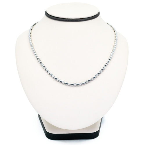 Collier Collier tennis en or blanc 18k et diamants 58 Facettes C98C42CAFA3044CD82CA0481725E860C