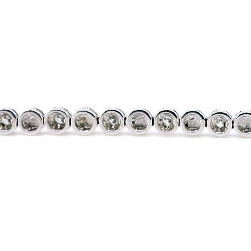 Collier Collier tennis en or blanc 18k et diamants 58 Facettes C98C42CAFA3044CD82CA0481725E860C