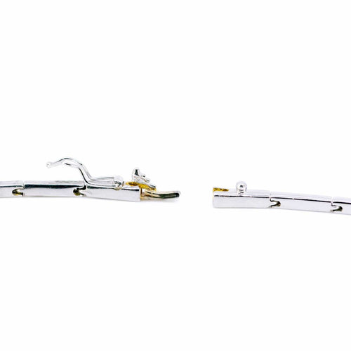 Collier Collier en or blanc 18 ct avec diamant taille brillant 58 Facettes 5426777A8BC64C87AD7642D140E4708F