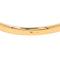 Bracelet Bracelet demi-jonc ovale bombé en or jaune 18 carats 58 Facettes 1292185CN