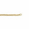 Collier Collier maille ovale en or jaune 18 carats 58 Facettes 1292211CN