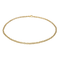 Collier Collier maille ovale en or jaune 18 carats 58 Facettes 1292211CN