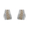 Boucles d'oreilles Boucles d'oreilles Wave - Diamants en or blanc 18 kt 58 Facettes 13036