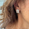 Boucles d'oreilles Boucles d'oreilles Wave - Diamants en or blanc 18 kt 58 Facettes 13036