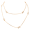 Collier Chaumet Collier Sautoir Jeux de liens Or rose, Nacre Diamant 58 Facettes 1347094CN