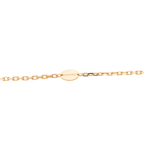 Collier Chaumet Collier Sautoir Jeux de liens Or rose, Nacre Diamant 58 Facettes 1347094CN