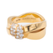 Bague 53 Chaumet Lien Séduction - Bague Liens en or rose et diamants 58 Facettes 1347095CN