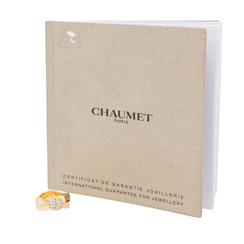 Bague 53 Chaumet Lien Séduction - Bague Liens en or rose et diamants 58 Facettes 1347095CN