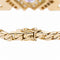 Bracelet Bracelet semi-rigide en or jaune 18 carats, améthyste et diamants 58 Facettes 1352336CN