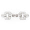 Boucles d'oreilles Art déco - Boucles d’oreilles en platine et or blanc avec diamants 58 Facettes 1352343CN